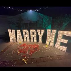 Marquee Letters And Numbers 