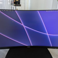 32" ASUS TUF Curved Gaming Monitor (VG328H1B) - 165Hz - 1080p - Like New - No Stand VESA compatible 