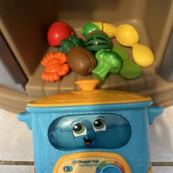 Interactive Cooking Pot With Play Food 