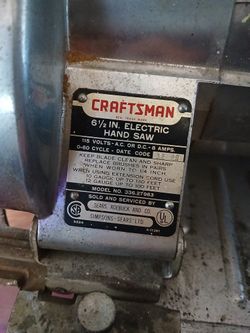 The Good Ole Heavy Saw Days  Craftsman 612