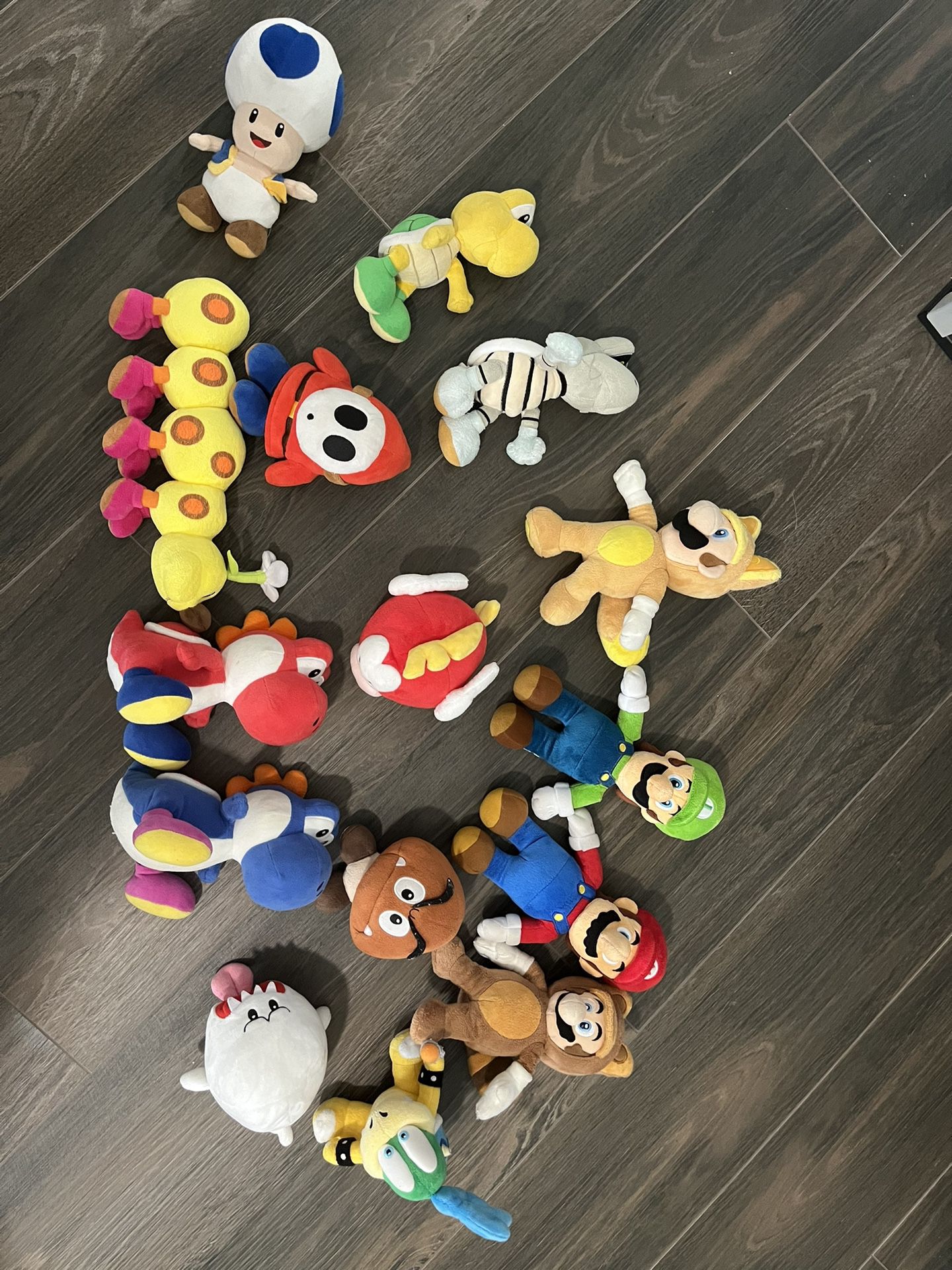 Super Mario Stuffed Animals 