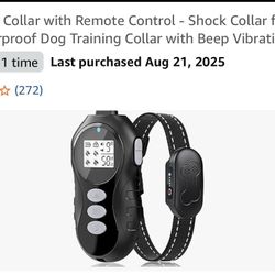 Dog Shock Collar with Remote Control - Shock Collar for Dogs