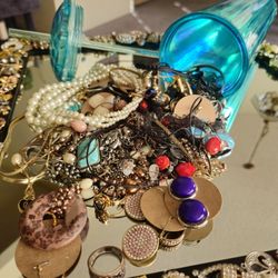 Starbucks Tumbler With Jewelry 