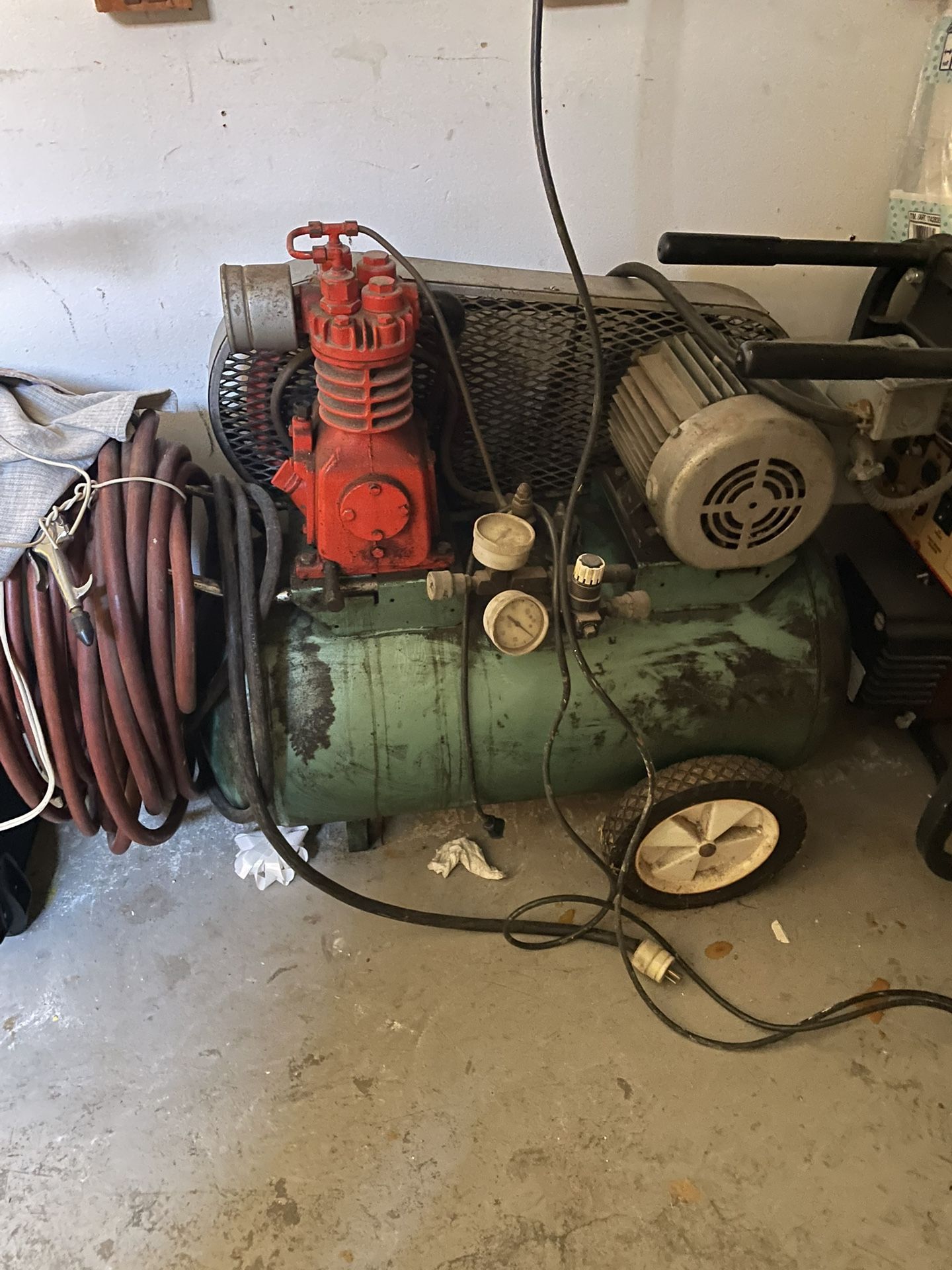 General Electric Motor Air Compressor