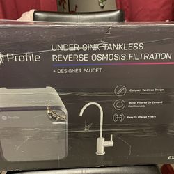 GE Profile Under Sink Tankless Reverse Osmosis Water Filtration System