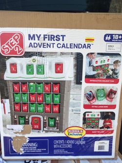 Step2 My First Advent Calendar with Refillable Bins