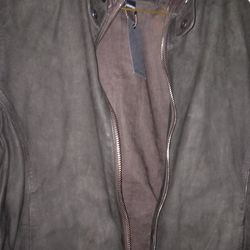 Brand New Black John Varvatos  100% Goat Suede Size46