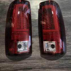 LED Tail Lights  Chevy  Silverado  1999 To 2006 For Gmc Sierra 1999 To 2002 