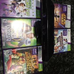 Xbox 360 Kinect For 20$ Pus 5 Games 25$ Lot