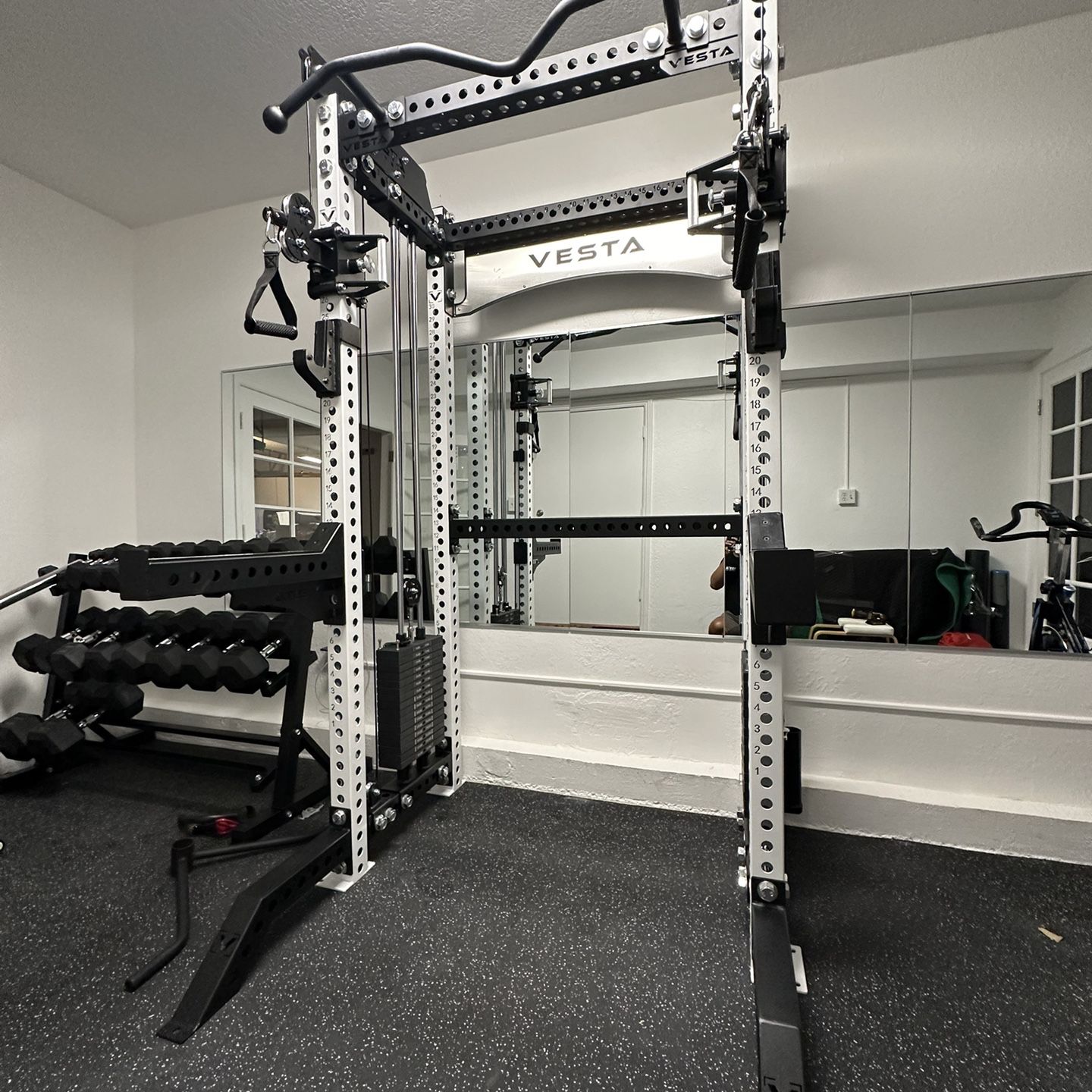 Vesta Fitness PRO SERIES Ultimate Half Rack Functional Trainer/Gym Equipment/ Home Gym/ Fitness/ FREE DELIVERY 🚚 