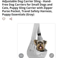 Dog Sling