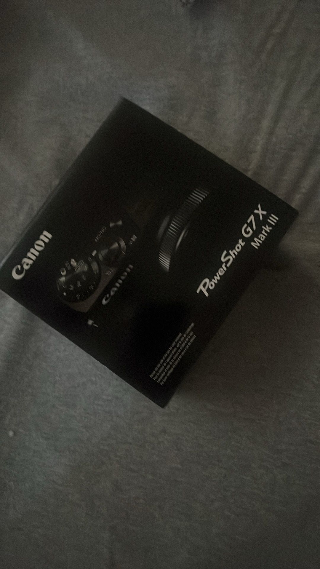 Canon G7X Mark III