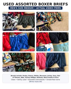 Assortment Of  Used Underwear
