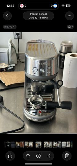 Breville Bambino Espresso Machine BES450BSS, Brushed Stainless Steel