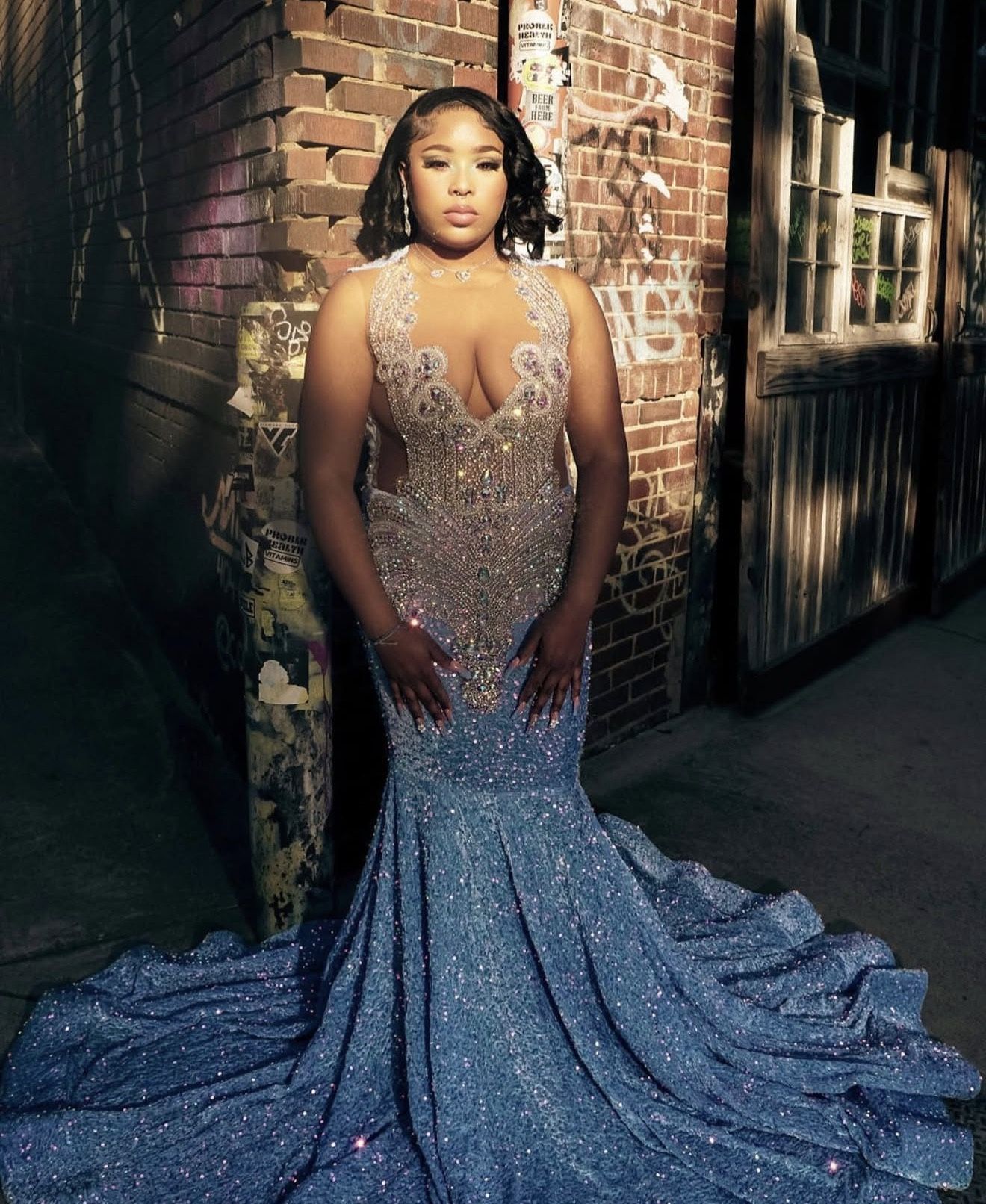 Custom Made Prom Dress