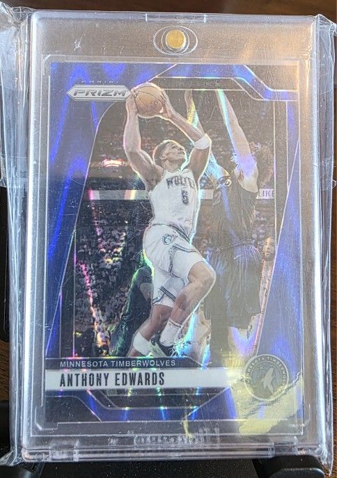 Anthony Edward's Blue Seismic Prizm /99