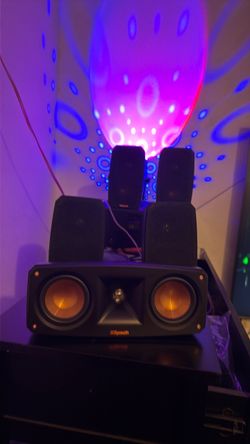 Klipsch speakers with 10” bass