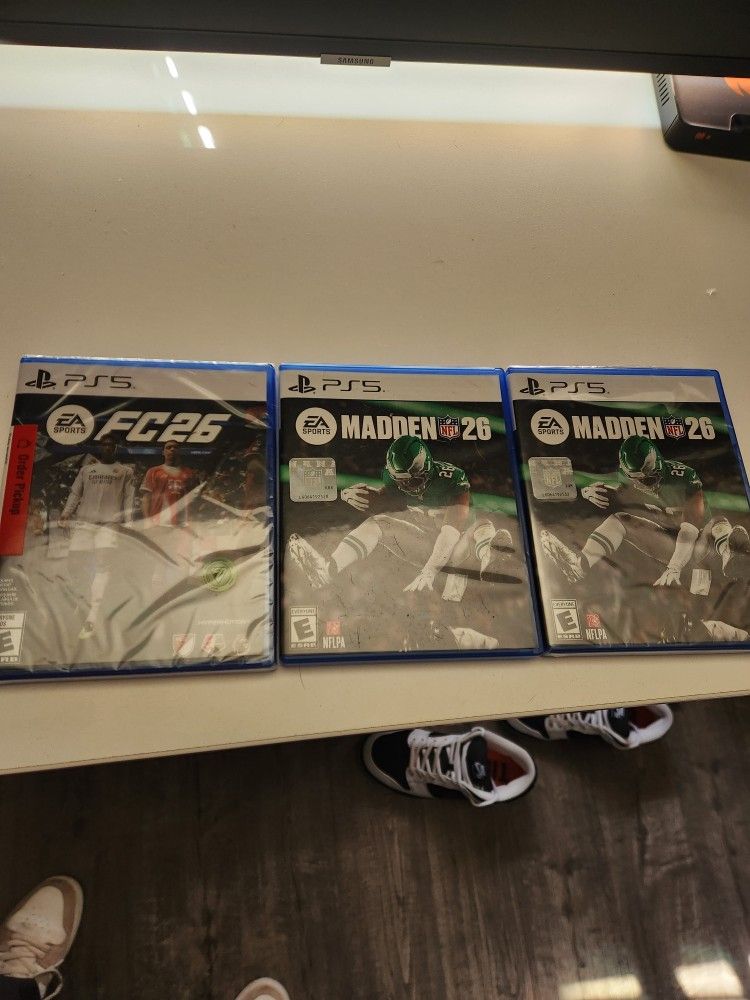 Ps5 Games Madden 26 And Fc26