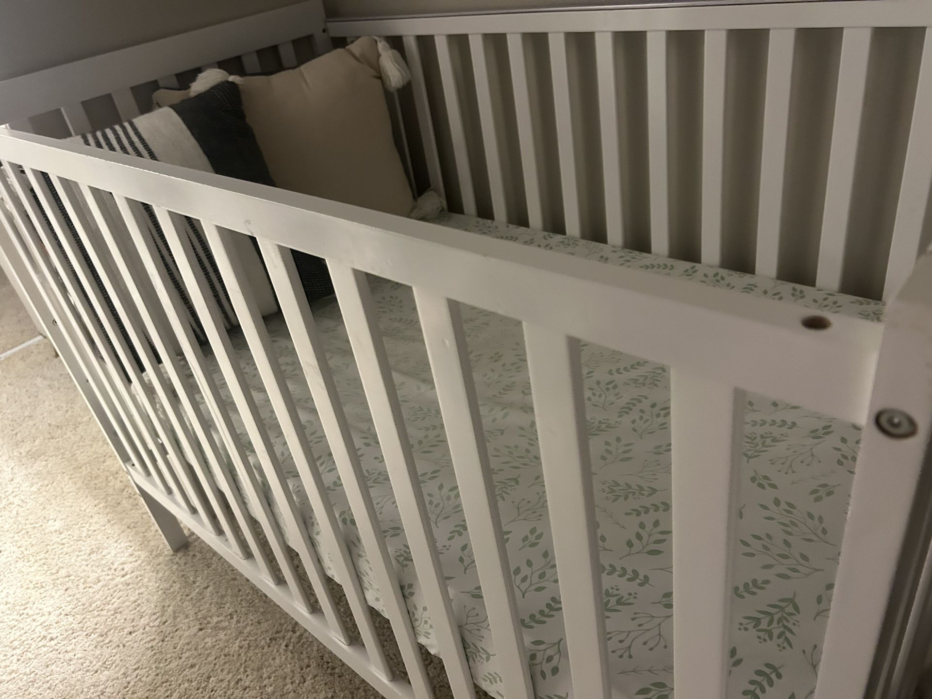 Crib With Mattress