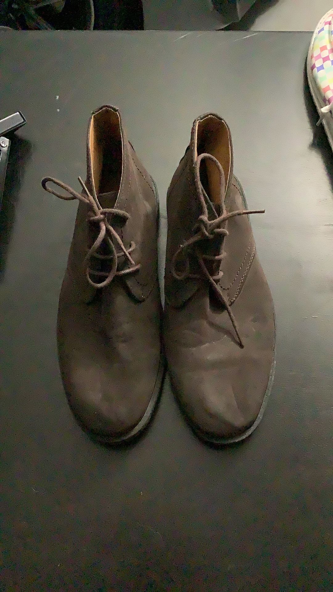 Boys Brown Boots Size 5