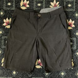 VOLCOM Frickin Stretch Shorts Mens Black 31 Hybrid Submersible