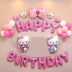 Hello kitty Birthday Balloons