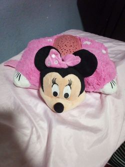Mini mouse night light pillow pet