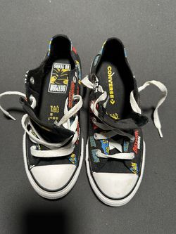 Youth Size 2 Batman Converse