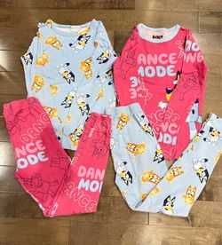 Bluey Kids Pajama Sets – Lot of 2