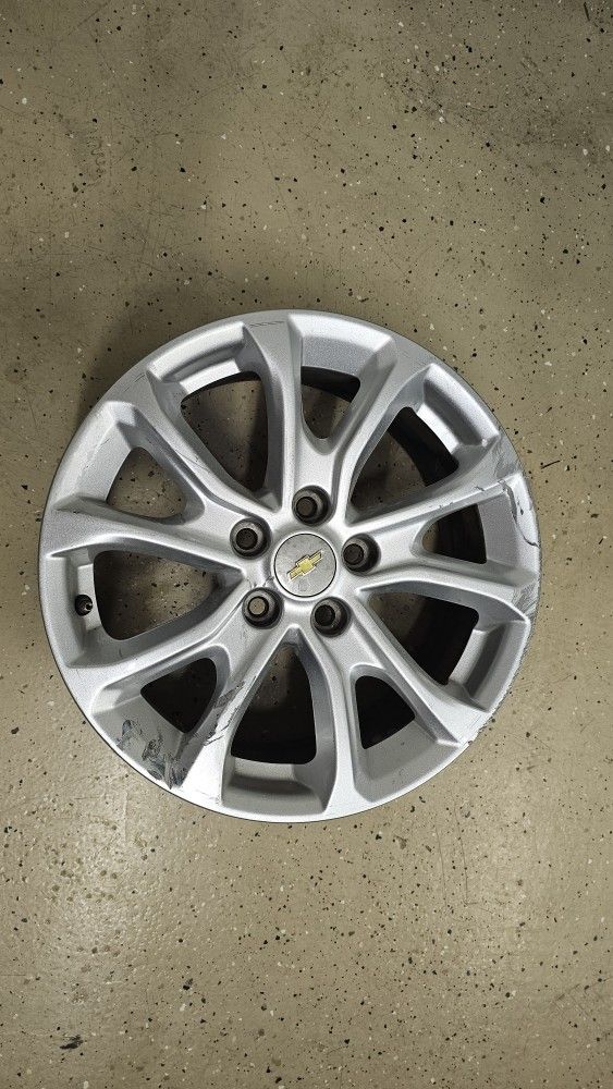 2018 To 2021 Chevy Equinox Wheel 17x7 Opt RSB 10-spoke
