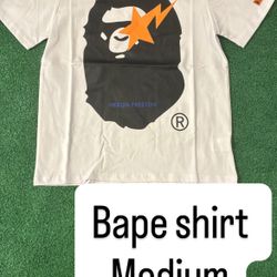 Bape Shirt Size Medium Esells_turlock on instagram 