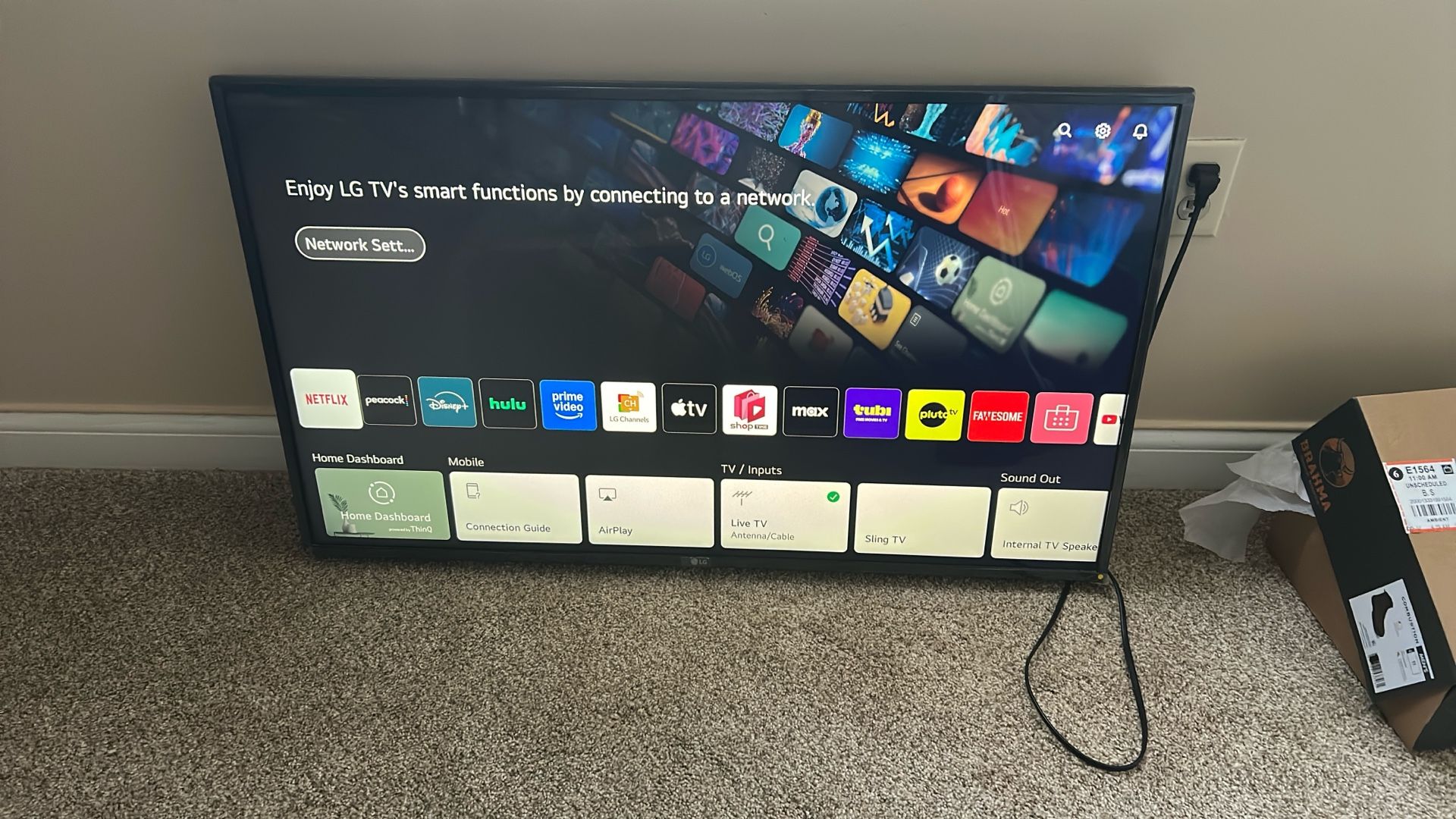 45 Inch LG Smart Tv