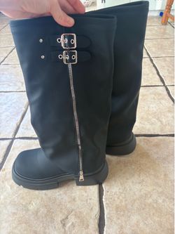 Black boots