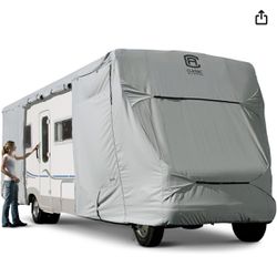 Class C RV Cover, Fits 29' - 32' RVs, Air Vents, Water-Repellant Top Panel