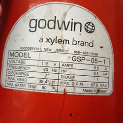 Pump Was Quick Fitting