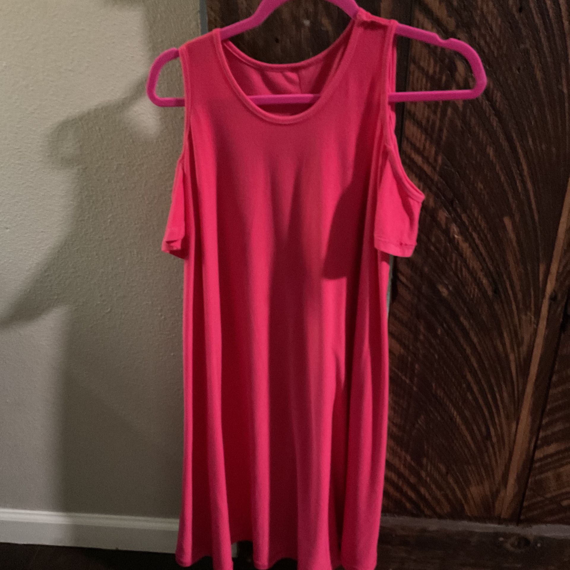 Large Pink Dress