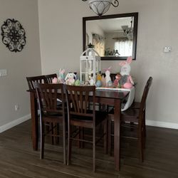 8 Chairs Dining Table Set 