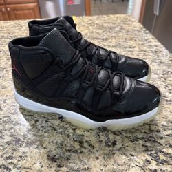 Nike Air Jordan 11 Retro '72-10'  Mens Size 12-Black 378037-002