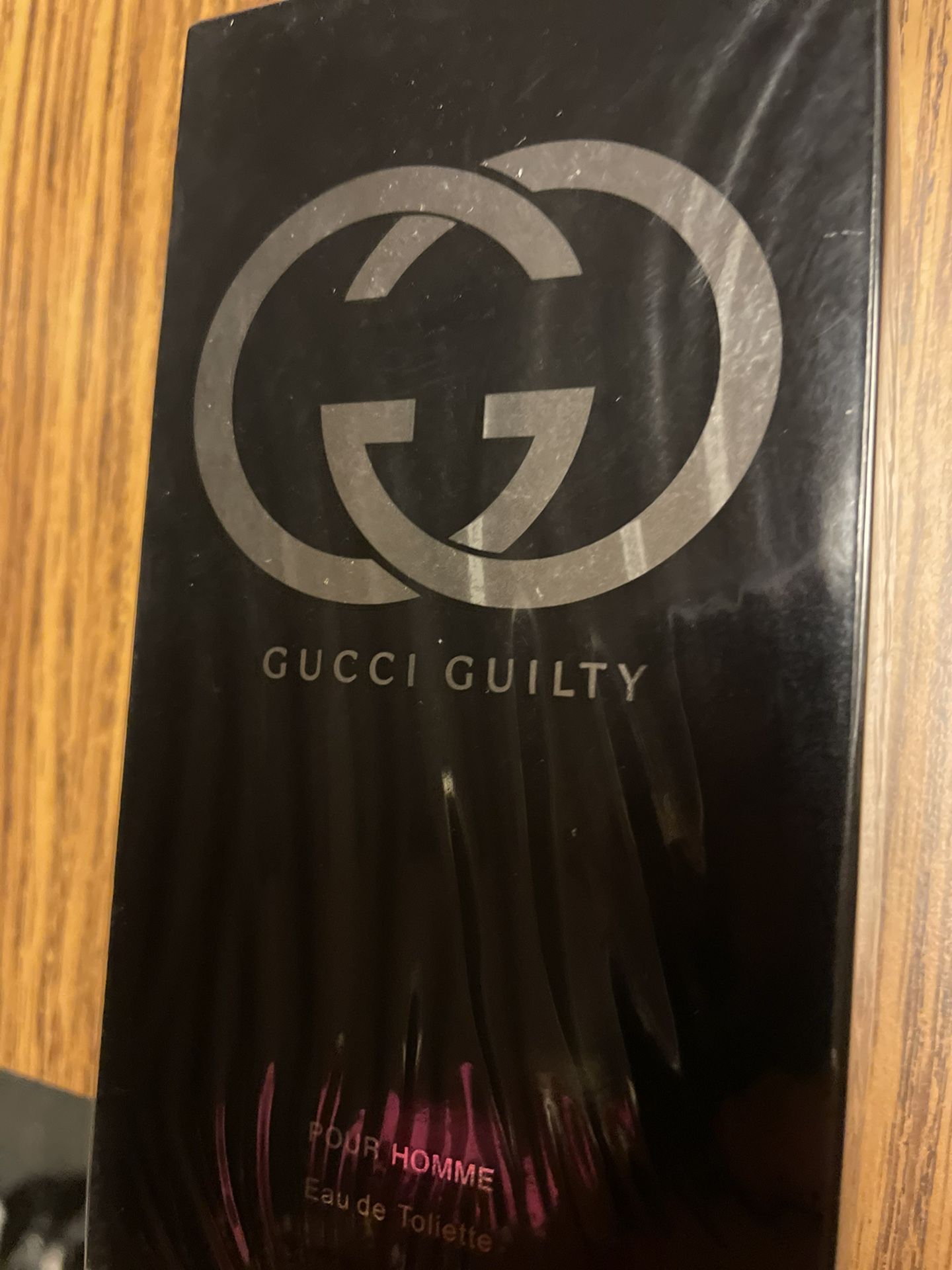 GUCCI GUILTY FOR MEN .... NEW .... SEALED COLOGNE.... LARGE SIZE