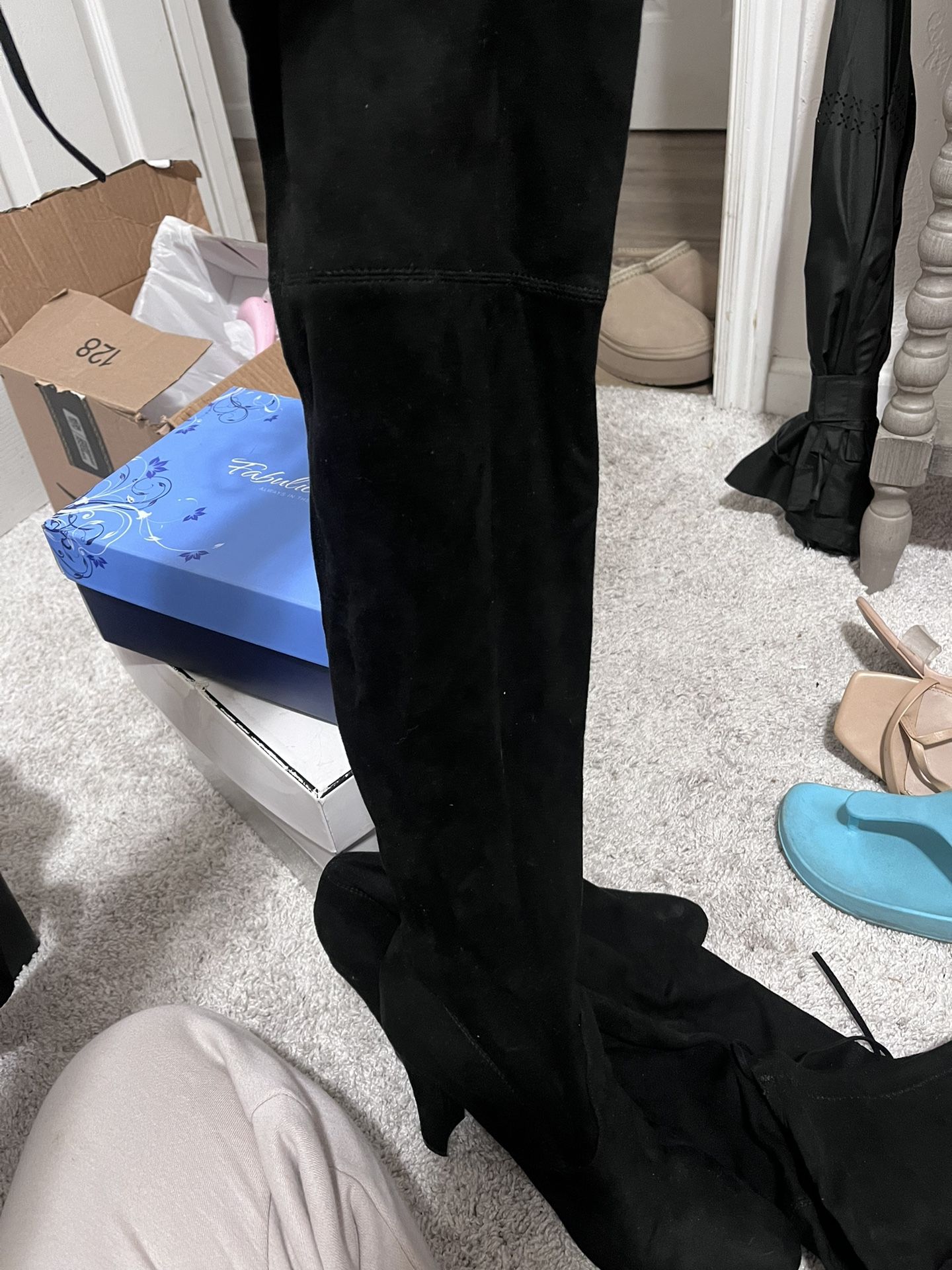 Steve Madden Thigh High Boots Size 9