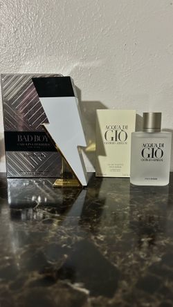 Bad Boy Superstars And Giorgio Armani Acqua di Giò Colognes