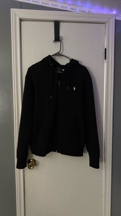 Polo Ralph Lauren Black Zip-Up Hoodie