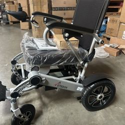  Aotedor 30 Miles Long Travel Range, Electric Wheelchair for Adults Power Wheelchairs Lightweight Foldable All Terrain Motorized Wheelchair for Senior