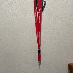 Supreme Keychain Lanyard 