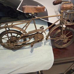 Cool Metal Bike With Real Chain