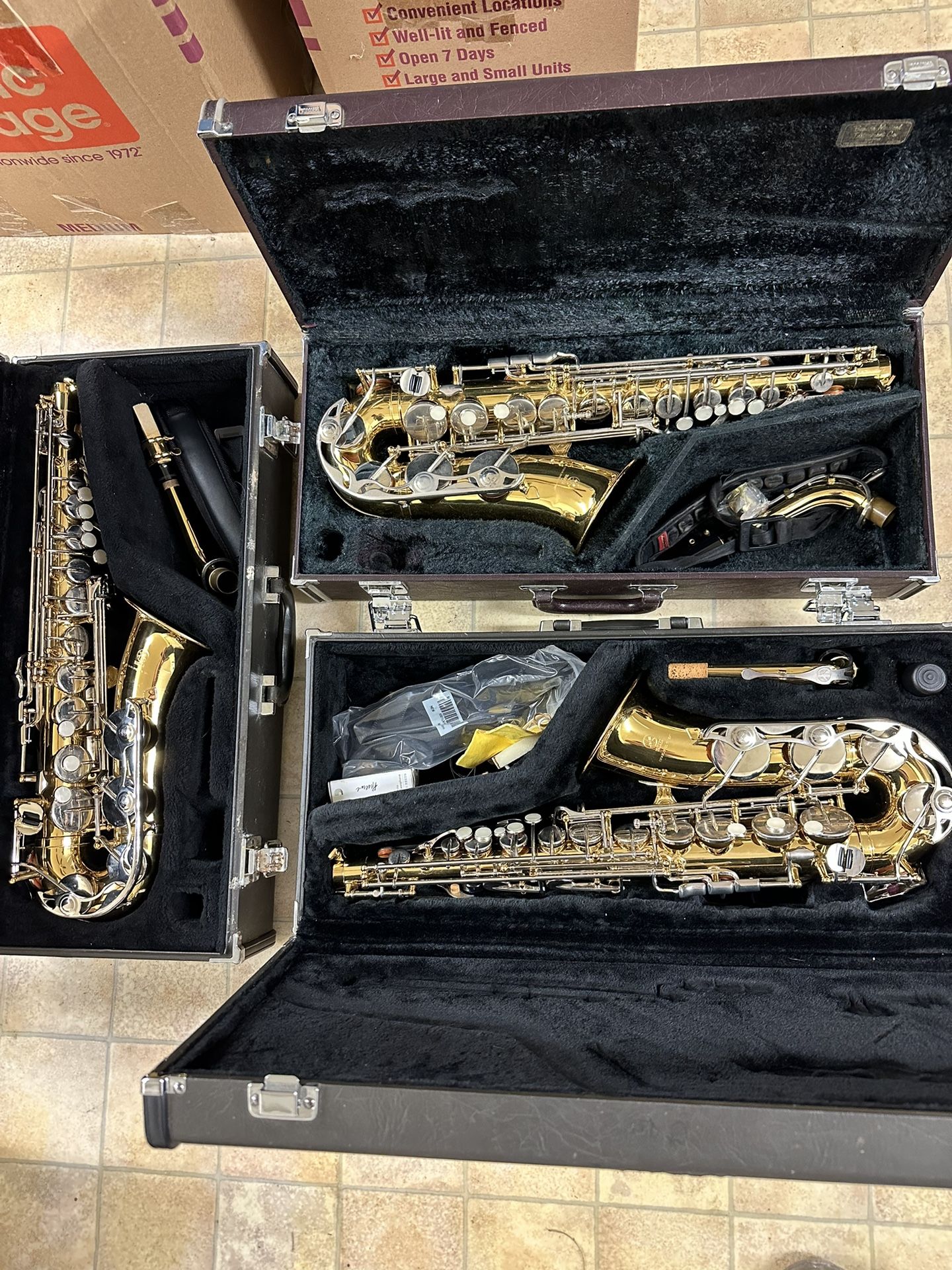 We have 3 Yamaha YAS-26 Alto Saxophones for sale $950 Each Firm