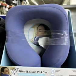 Airia Living Travel Neck Pillow with Cooling Technology