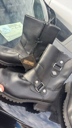 Harley davidson biker boots