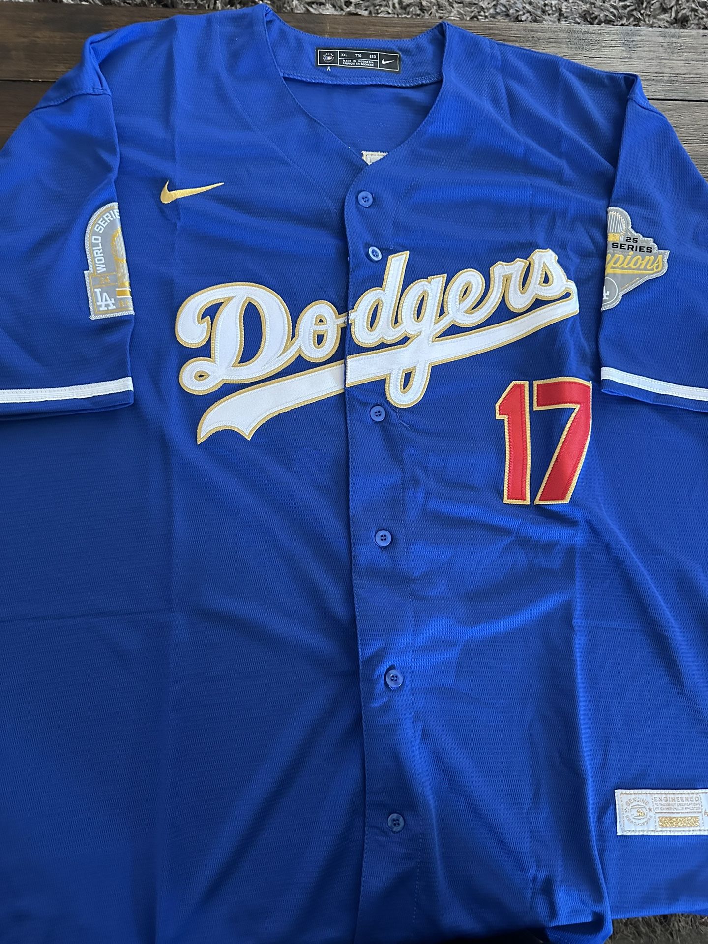 Dodgers Champions Jersey