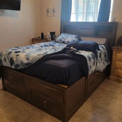 Queen size bed frame